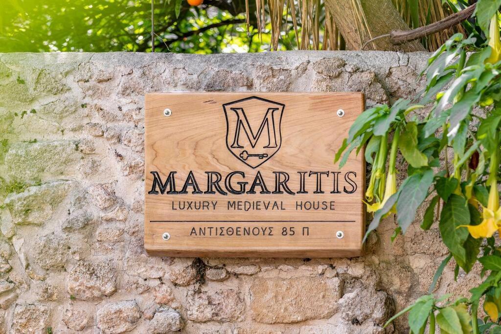 Margaritis Luxury Medieval House Rhodes City Exterior foto